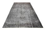 Grijs vintage - Vloerkleed - 260 cm - 160 cm - met, Nieuw