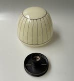 Brune - Lampe à suspendre - Opaline - Bishopswerda usine de