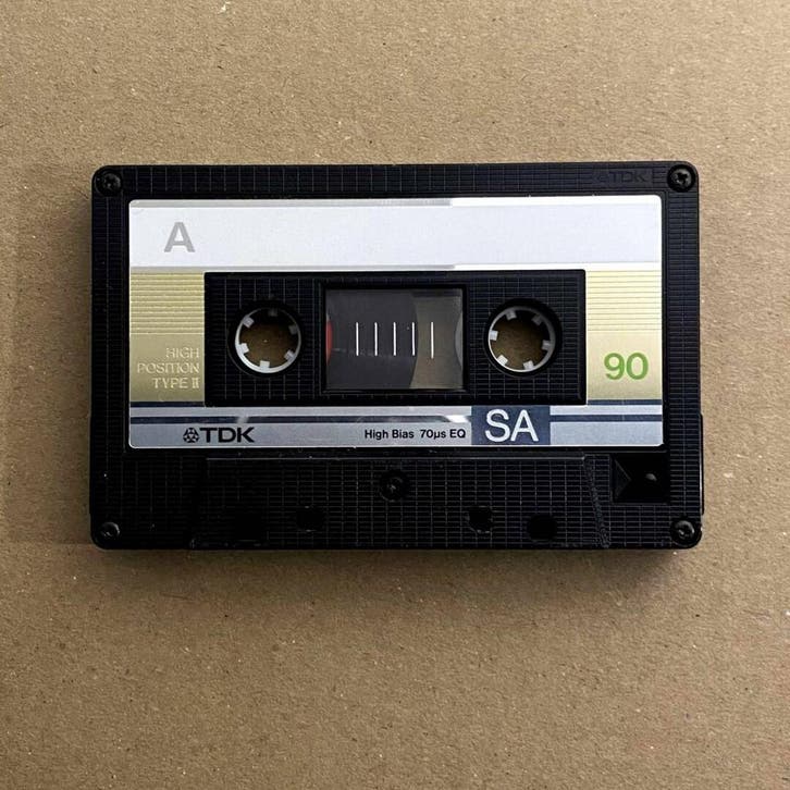 TDK SA90 onbespeeld gebruikt (Cassette band), Cd's en Dvd's, Cassettebandjes, Ophalen of Verzenden