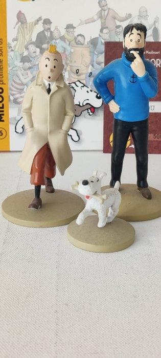 Moulinsart - Tintin - Ensemble de 8 figurines officielles -