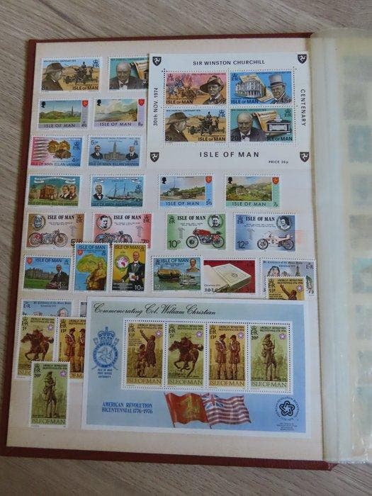 Île de Man - Timbres de lÎle de Man, Postzegels en Munten, Postzegels | Europa | UK