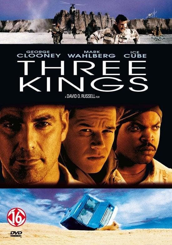 Three Kings (dvd tweedehands film), Cd's en Dvd's, Dvd's | Actie, Ophalen of Verzenden