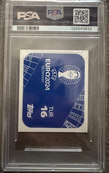 2024 Topps Topps UEFA Euro 2024 Arda Güler TUR16 Graded