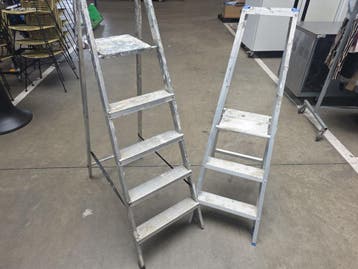 (2x) trapladders Solide, Nieuw