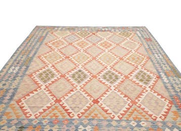 Kelim - Kelim - 345 cm - 262 cm - Kelim inutilisé au style, Huis en Inrichting, Stoffering | Tapijten en Vloerkleden, Nieuw