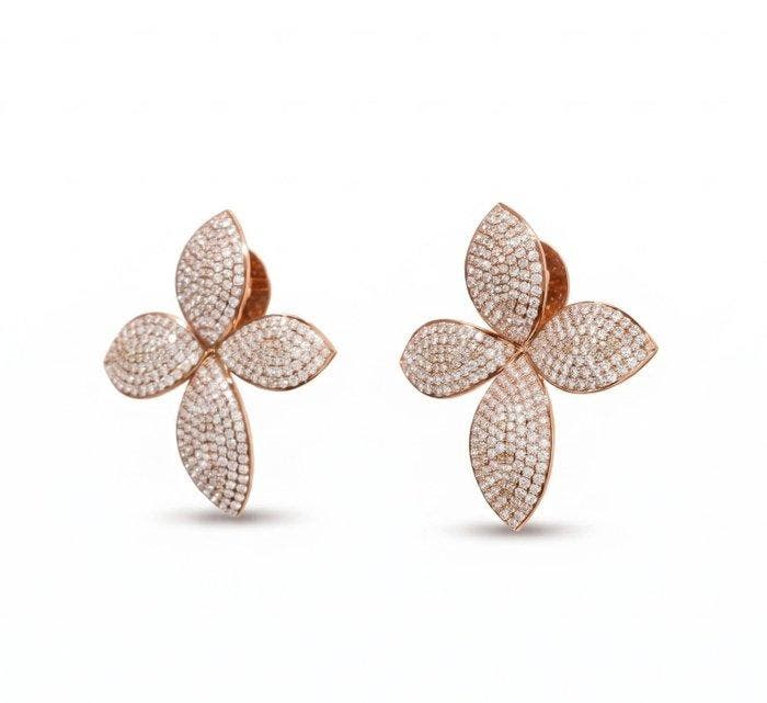 Boucles doreilles tendance - 14 carats Or rose - 8.27ct., Bijoux, Sacs & Beauté, Bijoux anciens