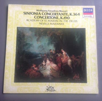 Wolfgang A. Mozart  – Sinfonia Concertante, K. 364 / Concert, CD & DVD, Vinyles | Classique, Verzenden