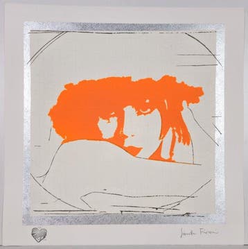 Giosetta Fioroni (1932) - Doppio Liberty Arancio