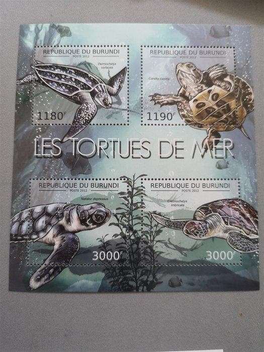 België - Grote partij S/S van Congo en Burundi met diverse, Timbres & Monnaies, Timbres | Europe | Belgique