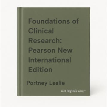 Foundations of Clinical Research: Pearson New International, Boeken, Verzenden, Gelezen, Portney Leslie