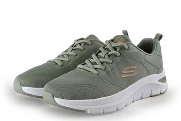 Skechers Sneakers in maat 38 Groen, Skechers, Verzenden, Zo goed als nieuw, Sneakers