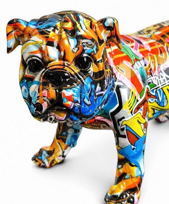 Daluxe Art - 1999 • Graffiti Dog, Antiquités & Art, Art | Objets design