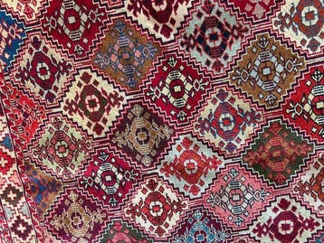 Tapijt - 200 cm - 130 cm - Authentiek handgeknoopt, Huis en Inrichting, Nieuw