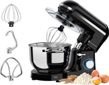 2dekans | KitchenBrothers Keukenmachine – Incl. Mengkom &, Elektronische apparatuur, Ophalen of Verzenden, Nieuw
