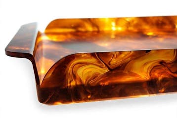 Decoratief dienblad - Italië - Lucite-dienblad, Nieuw