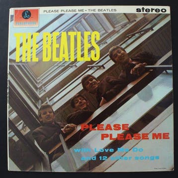 Beatles - Please Please Me (UK) – 4th Pressing – Large