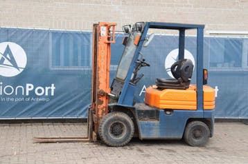 Veiling: Heftruck Toyota 02-5FD15 Diesel 1500kg 1992, Ophalen