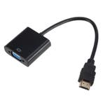 VGA naar HDMI Kabel - 1080p Full HD High Speed Zwart, Verzenden, Nieuw