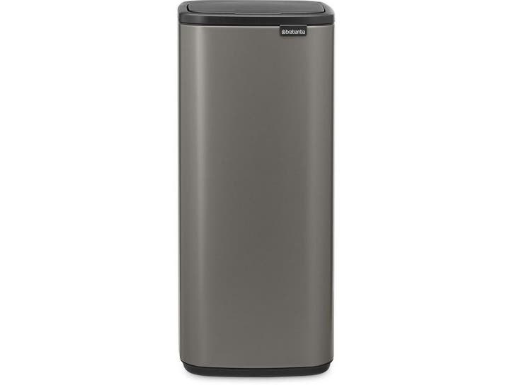 Brabantia Bo Touch Bin - Prullenbak - 30 liter - Platinum, Maison & Meubles, Accessoires pour la Maison | Poubelles, Envoi
