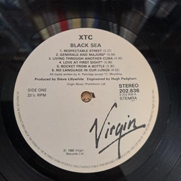 XTC, The Cure - 6 Albums - Différents titres - Albums LP