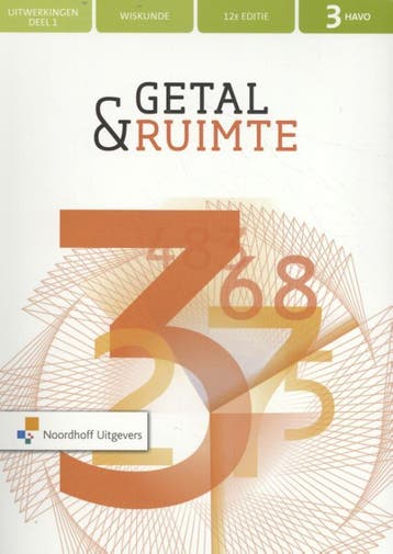 Getal & Ruimte / deel 1 3 havo 9789001900861 J.H. Dijkhuis, Verzenden, Zo goed als nieuw, J.H. Dijkhuis