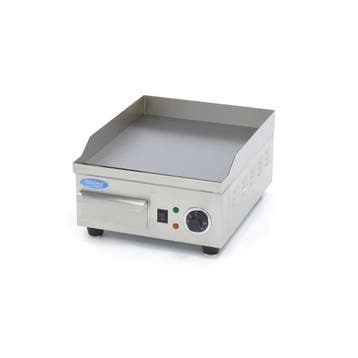 Elektrische grillplaat glad | 50–300°C | RVS | RVS, Verzenden