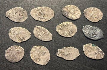 Rusland 1 Kopek 1584-1682 (Zonder minimumprijs), Postzegels en Munten