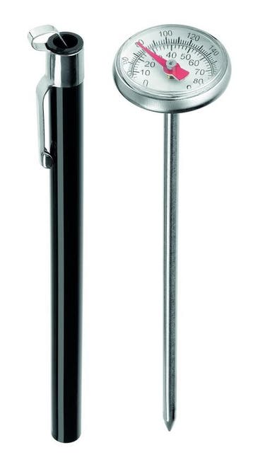 Thermometer A1020 KTP RVS/Kunststof | Incl. beschermingskap, Verzenden, Nieuw in verpakking