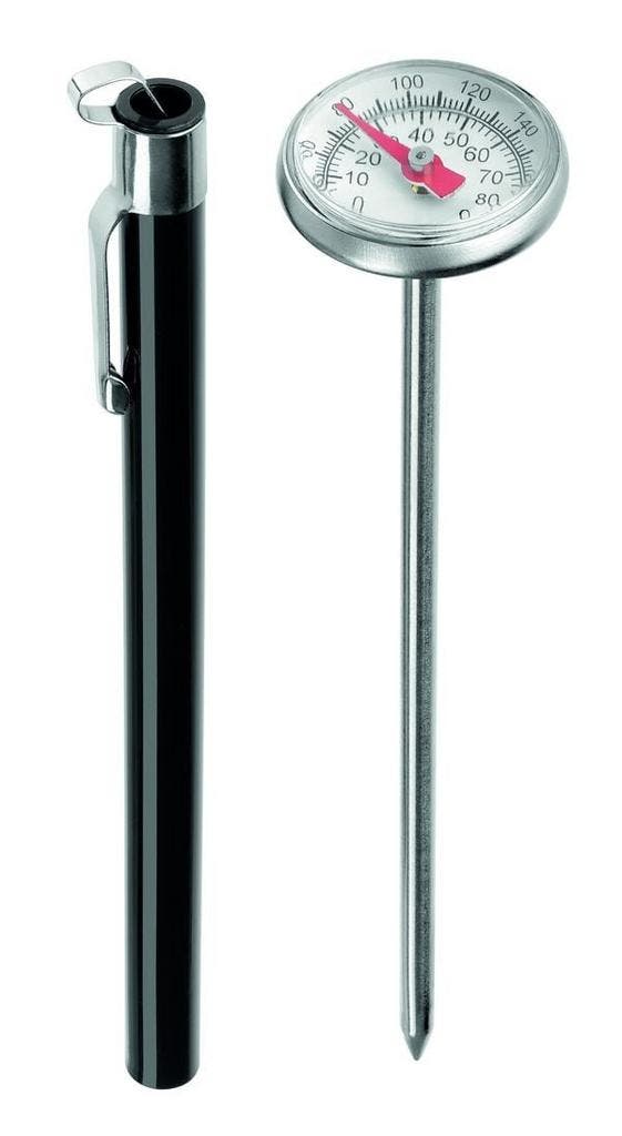 Thermometer A1020 KTP RVS/Kunststof | Incl. beschermingskap, Zakelijke goederen, Horeca | Keukenapparatuur, Nieuw in verpakking