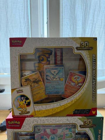 Pokémon - 2 Box - Collezione Sylveon ex e Collezione con, Nieuw