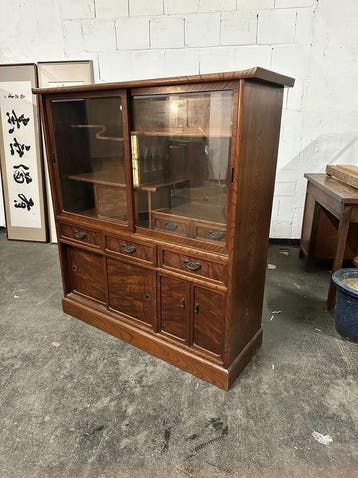 Ladekast - Keyaki (Japanse Zelkova) - Japan - Vintage, Antiek en Kunst