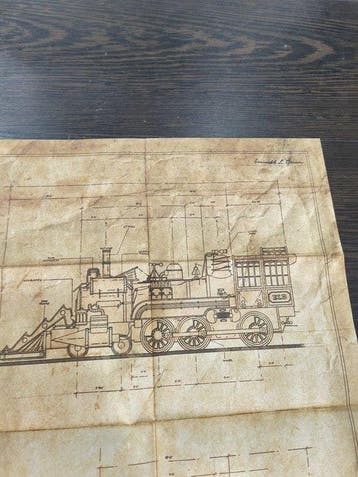 Back to the Future - - Film rekwisiet 1885, Nieuw