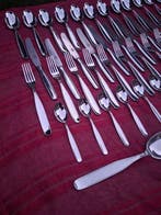 Bestekset voor 12 personen (51) - Staal - roestvrij staal