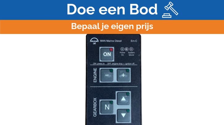 Bieden: MAN emergency engine control panel - 51.27720-7035, Sports nautiques & Bateaux, Instruments de navigation & Électronique maritime