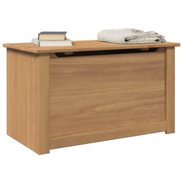 vidaXL Opbergkist met deksel PANAMA 79x42x46 cm massief, Verzenden