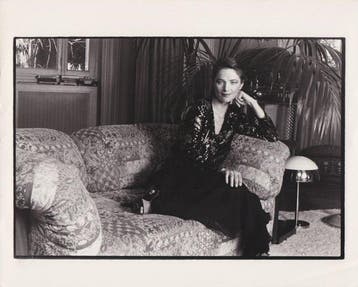 Daniel Simon - Charlotte Rampling à Paris 1984 Vintage