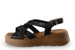 Gabor Sandalen in maat 38 Zwart, Verzenden, Zwart, Gabor, Sandalen of Muiltjes