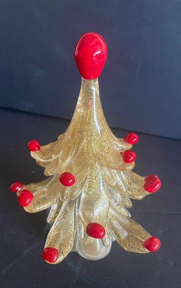 Archimede Seguso - Kerstbeeldje Archimede Seguso / Murano -
