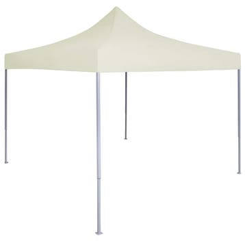 vidaXL Partytent 200 x 200 x 315 cm Crèmekleurig Oxford Stof, Verzenden, Nieuw