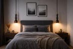 Lamp - Glas, Staal, Bakeliet - Militaire lampen