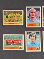 1980 Panini #253, 255/258, 260/262 Europa 80 - Sweden &, Nieuw