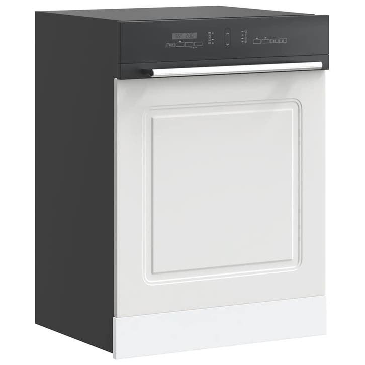 vidaXL Vaatwaspaneel Kalmar 60x1,5x57 cm bewerkt hout wit, Maison & Meubles, Armoires | Autre, Envoi