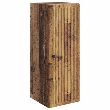 vidaXL Wandkast Oud hout 33 x 34,5 x 90 cm Bewerkt hout, Verzenden