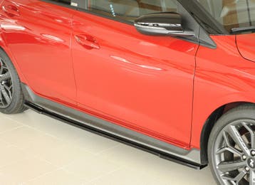 Side skirt aanzetstuk | geschikt voor Hyundai | i20 N / i20, Auto-onderdelen, Carrosserie, Verzenden, Nieuw, Hyundai