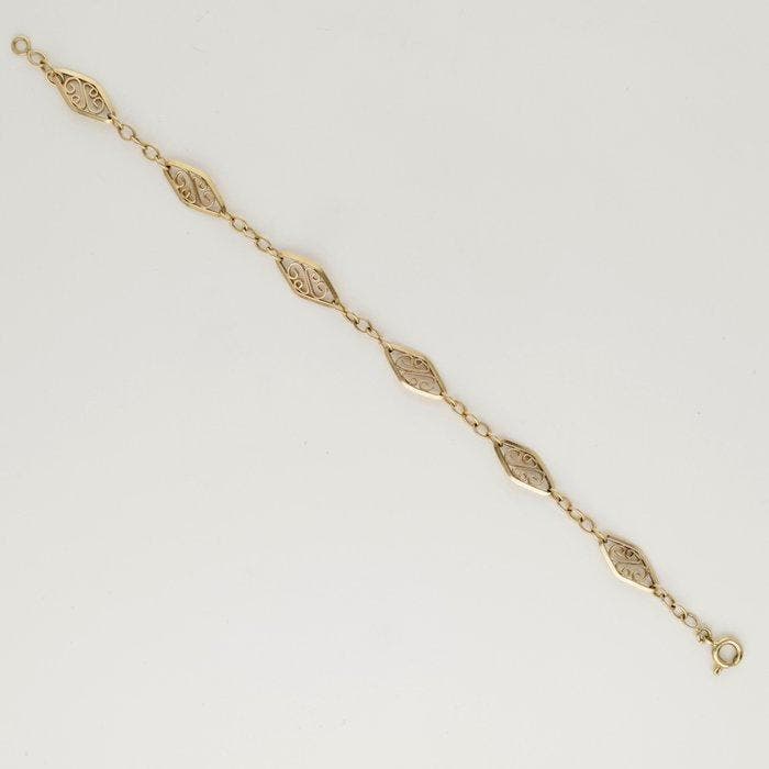 Armband - 18 karaat Geel goud, Bijoux, Sacs & Beauté, Bracelets