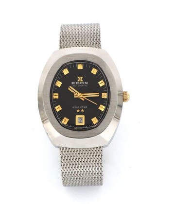 Edox - King Star - Zonder minimumprijs - Heren - 1970-1979