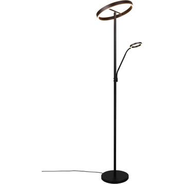 LED Vloerlamp Metalen Zwarte Vloerlamp 5W Dimbaar Met Aanpas, Huis en Inrichting, Lampen | Vloerlampen, Verzenden, Nieuw