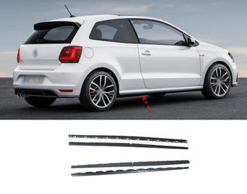 6C GTI Look Side skirts voor Volkswagen Polo 5 (6R/6C), Ophalen of Verzenden