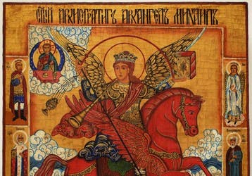 Icoon - Russisch-orthodoxe icoon Aartsengel Michaël -