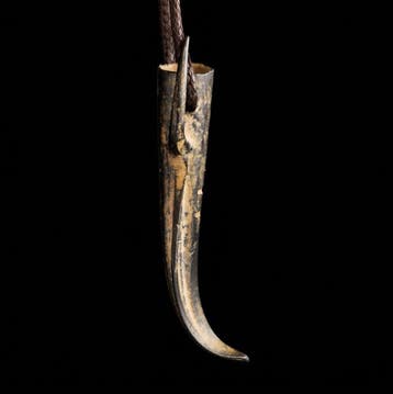 Oud-Romeins Brons Uitzonderlijke Cuspis Flexa –